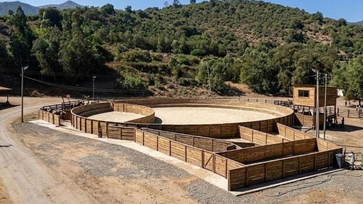 Reposición Medialuna Los Pinos, Romeral. Imagen referencial del proyecto.
