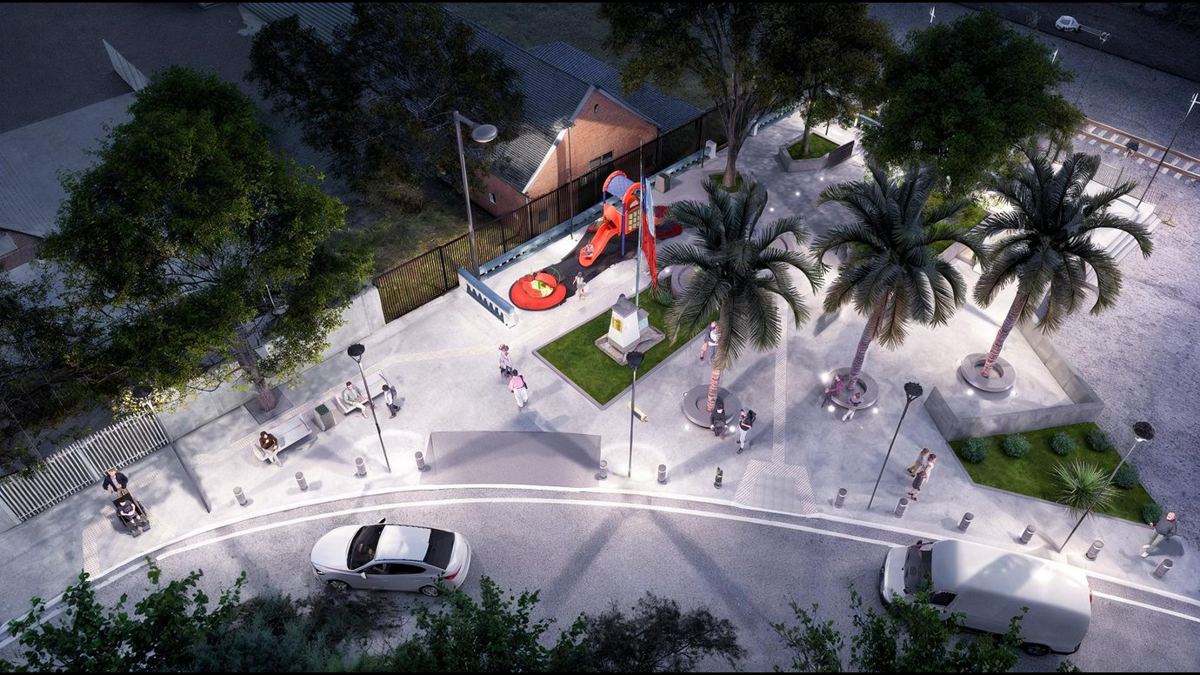 Mejoramiento Plaza Villa Prat. Imagen del proyecto.